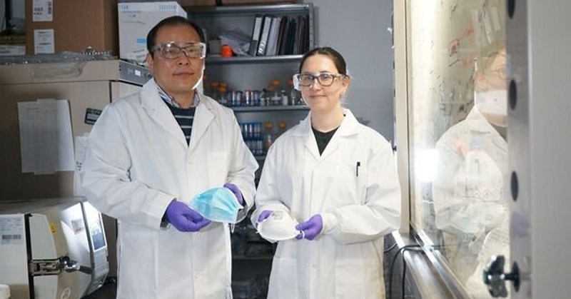 Ces chercheurs canadiens mettent au point un masque de protection qui détruit les virus