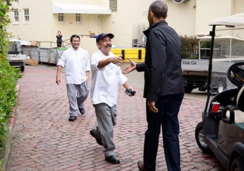 Une photo inédite de Barack Obama publiée par l’ex-photographe de la Maison Blanche
