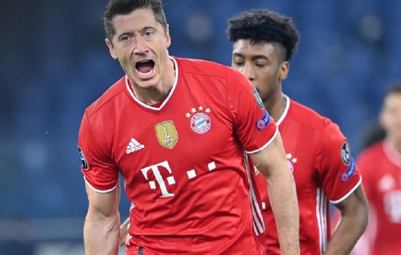 Champions League Robert Lewandoswki se rapproche de Cristiano Ronaldo