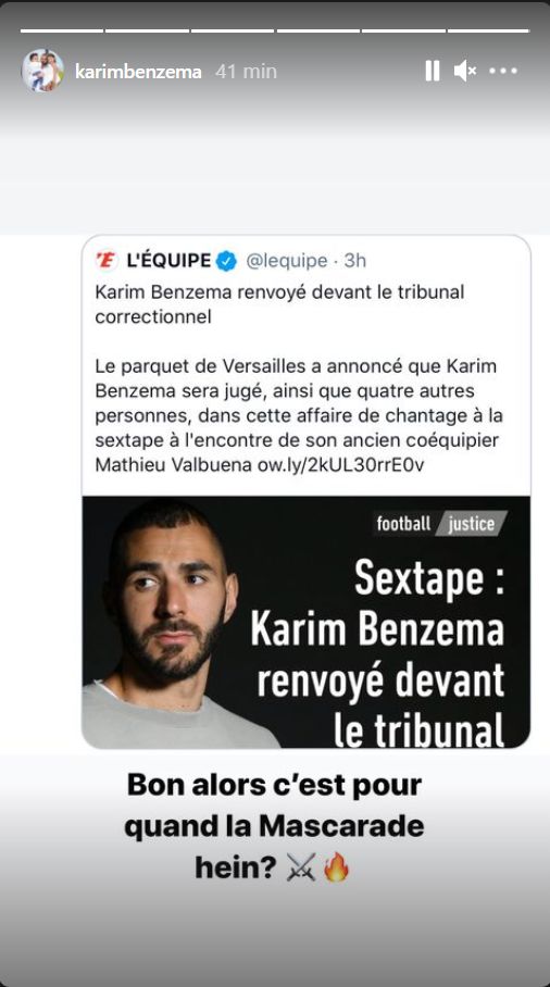 Chantage à la Se3tape : l’étonnante réaction de Karim Benzema