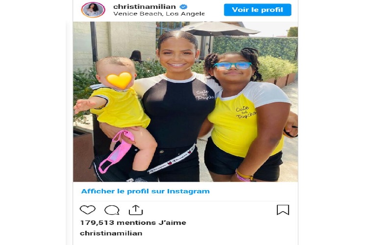 Christina Milian vivement critiquée pour un rare cliché de son fils Isaiah