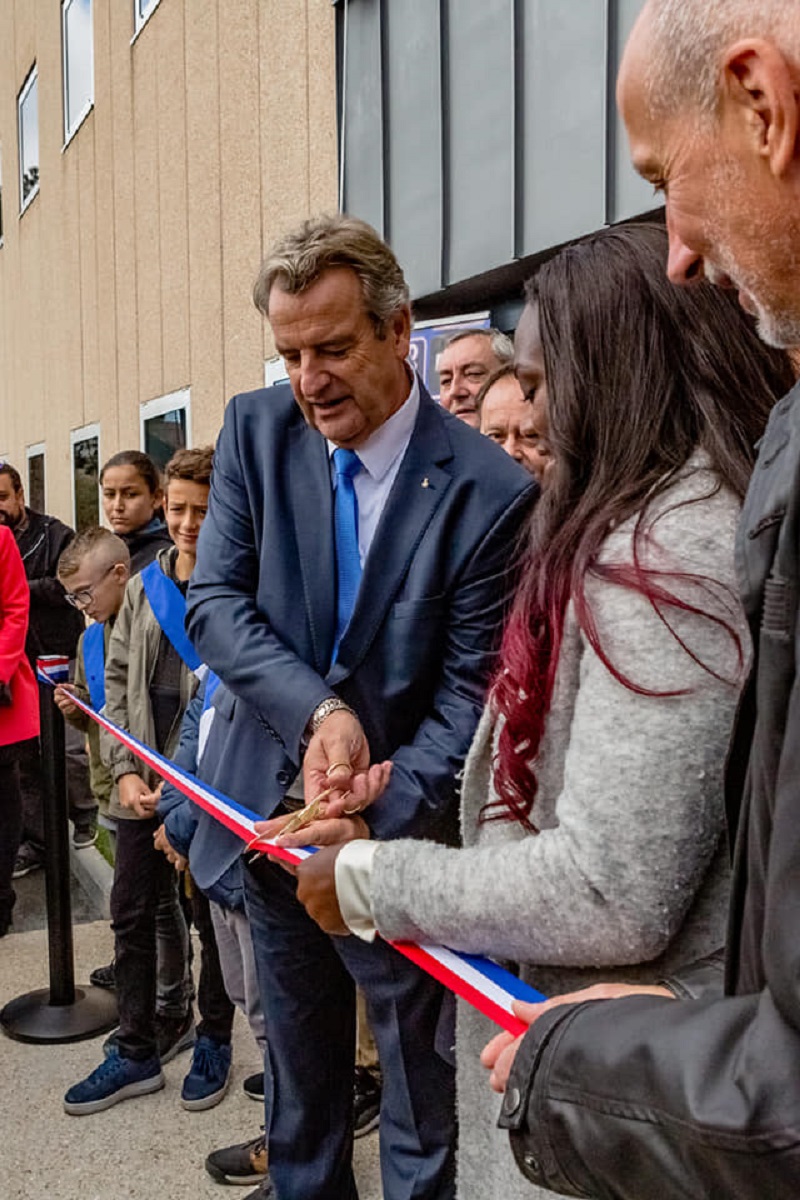 France : inauguration d’un complexe sportif baptisé du nom de la Togolaise Clarisse Agbegnenou (photos)