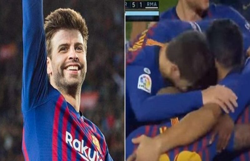 Clasico: voici la réaction de Gérard Piqué après la large victoire du Barça hier