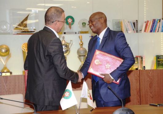Coopération footballistique entre le Togo et le Maroc
