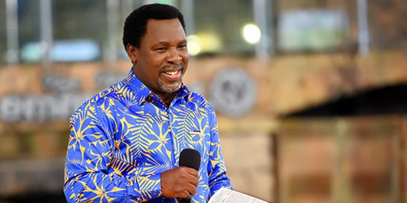 Coronavirus : le pasteur TB Joshua prédit la fin de l’épidémie  ce mois