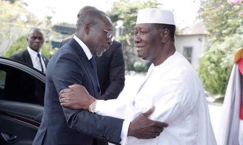 Côte d’Ivoire / Bénin : visite express de Patrice Talon chez Alassane Ouattara