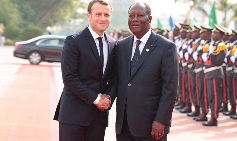Emmanuel Macron et Alassane Ouattara relancent le projet d’académie antiterroriste