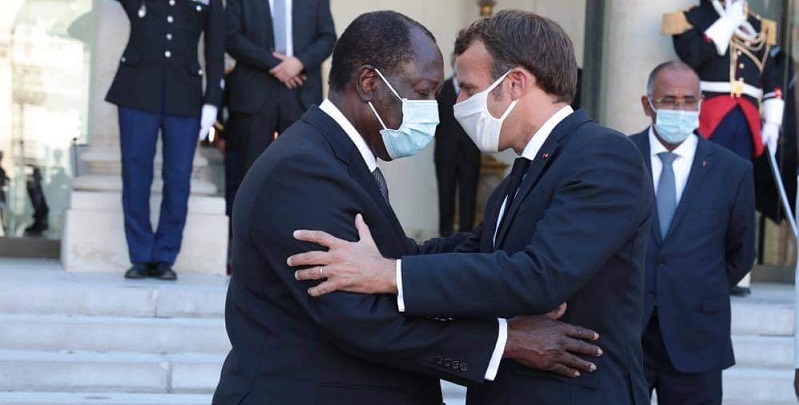 Côte d’Ivoire / France : ce qu’a dit Emmanuel Macron à Alassane Ouattara ce vendredi