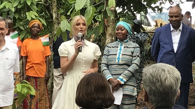 Côte d’Ivoire : Ivanka Trump annonce un soutien financier de plus de 1 milliard de F CFA pour les femmes