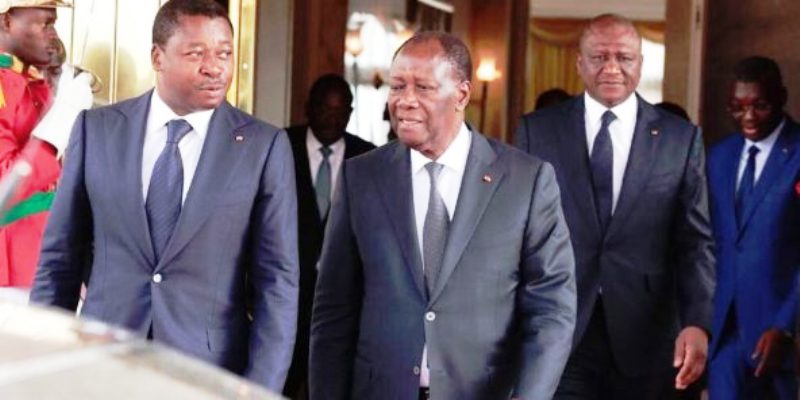 Côte d’Ivoire-Togo : on en sait un peu plus sur les échanges entre les présidents Alassane Ouattara et Faure Gnassingbé le lundi dernier