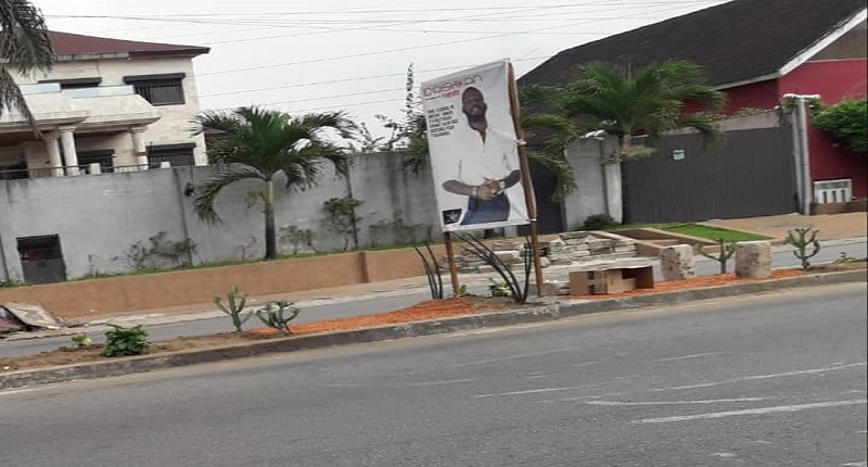 Côte d’Ivoire : le lieu de l’accident de DJ Arafat redécoré (Photo)