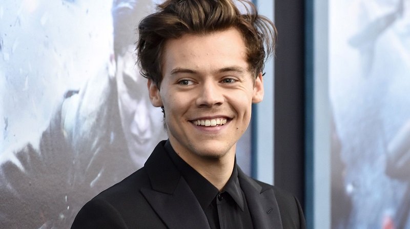 Couverture de Vogue : Harry Styles, 1er homme à poser seul et en robe