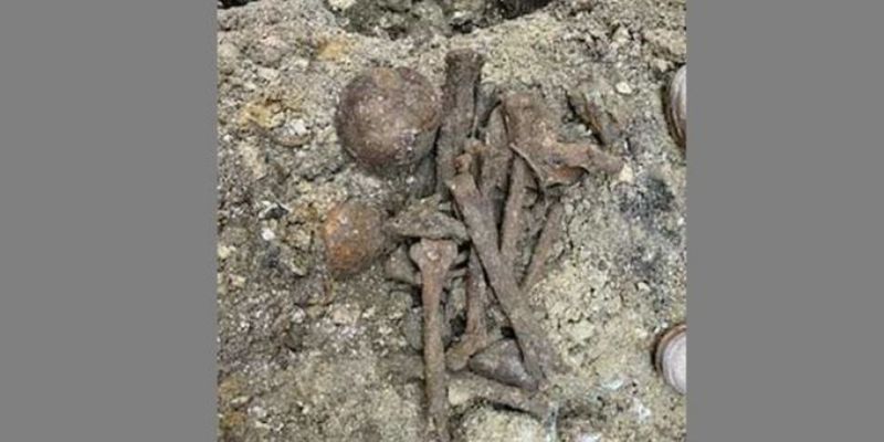 France : découverte d’ossements humains par les ouvriers sur un chantier (photo)
