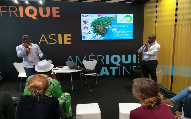 Des entrepreneurs camerounais donnent une deuxième vie aux pneus usagés
