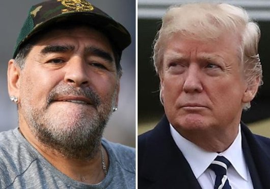 Diego Maradona s’est vu refuser un visa pour aller aux USA après avoir insulté le Président Donald Trump à la télé