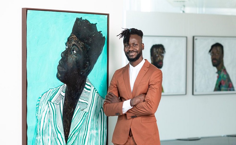 Dior célèbre l’artiste ghanéen Amoako Boafo et « l’identité noire »