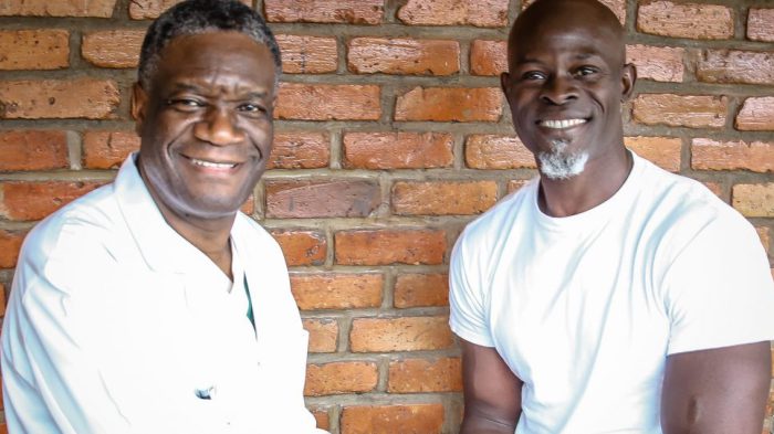Cinéma : Djimon Hounsou va incarner le lauréat du prix Nobel de la paix Denis Mukwege dans ‘Panzi’