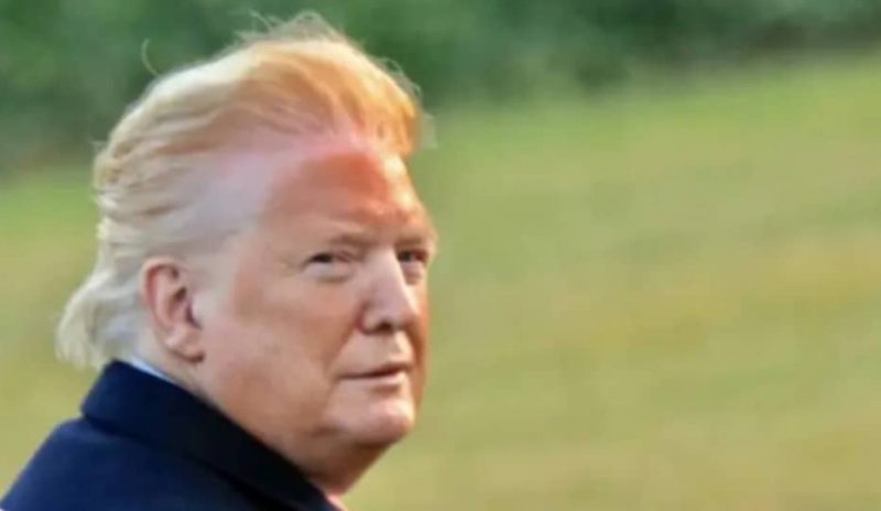 Donald Trump moqué sur la toile après la publication d’une photo peu flatteuse