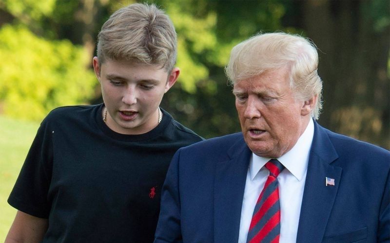 Donald Trump : son fils, Barron, lui aussi testé positif à la Covid-19