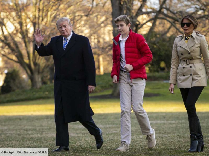 Donald Trump voit rouge : son fils pas près de retourner à l’école