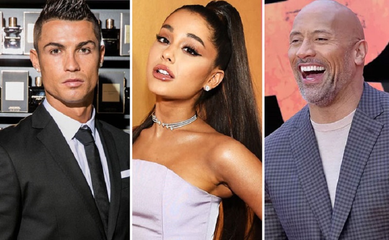 Dwayne Johnson (The Rock) dans les pas d’Ariana Grande et Cristiano Ronaldo
