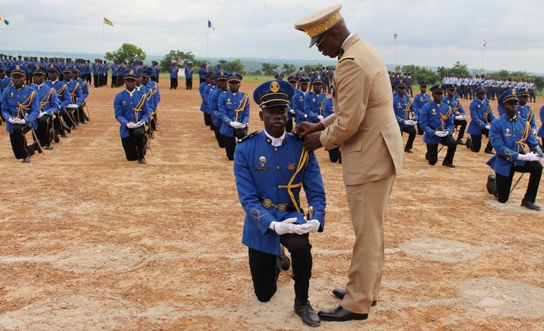 Togo / EFOFAT : fin de formation pour 55 élèves officiers