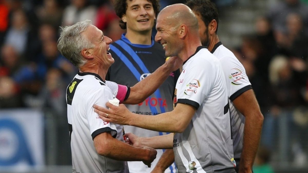 EdF : Deschamps voit bien Zidane lui succéder