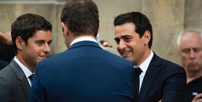 Elysée : le porte-parole Gabriel Attal va retrouver son compagnon Stéphane Séjourné