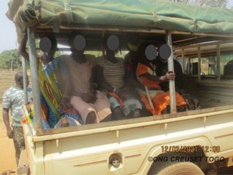 Exploitation : Une Togolaise de 65 ans arrêtée au Ghana alors qu’elle tentait de faire passer la frontière à 6 enfants