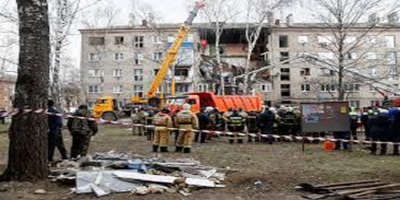 Explosion dans un immeuble en Russie ce samedi