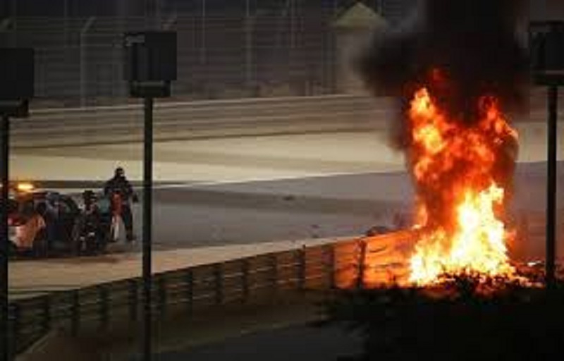 F1 : Romain Grosjean frôle la mort (vidéo)