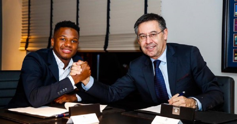 FC Barcelone : Ansu Fati prolonge jusqu’en 2022 !