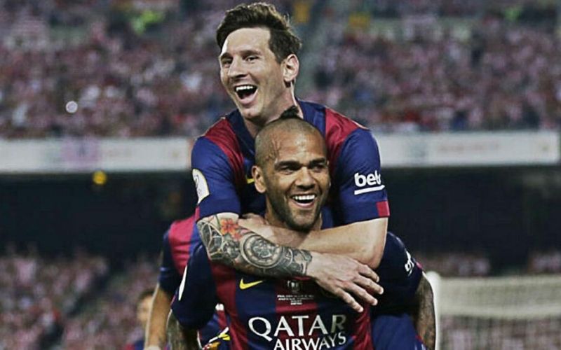 Barça : Dani Alves valide complètement le choix de Messi !
