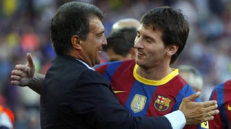 FC Barcelone : « j’ai peur que Messi ne quitte Barcelone à cause du conseil d’administration » Joan Laporta