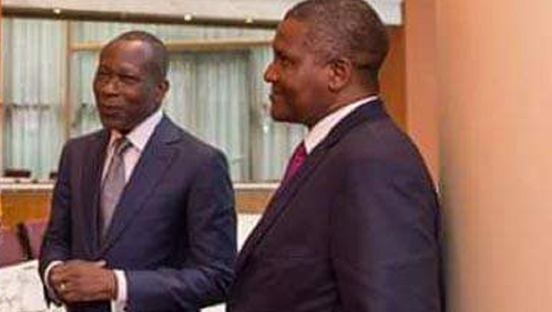 Fermeture de la frontière Bénin / Nigeria : Aliko Dangote manœuvre chez Patrice Talon