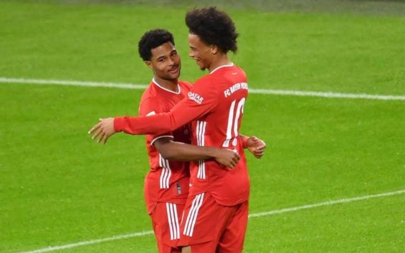 Foot : Le duo Serge Gnabry – Leroy Sané enflamme le Bayern Munich