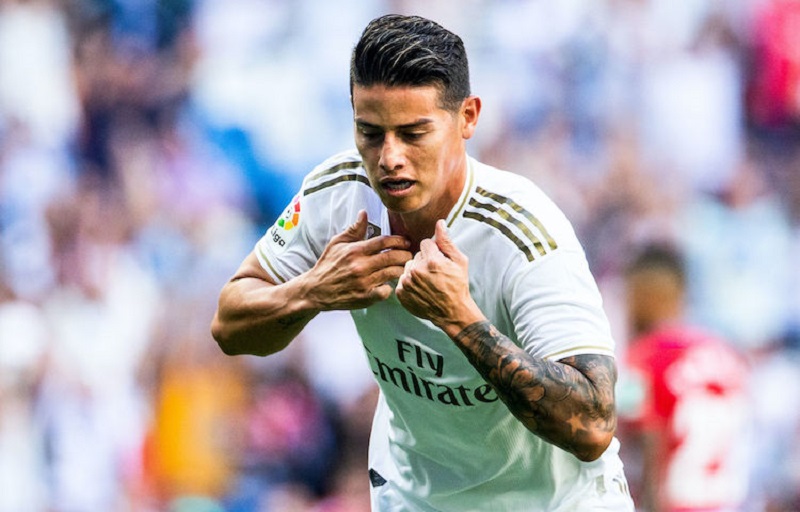 Football : c’est fini entre James Rodriguez et le Real Madrid
