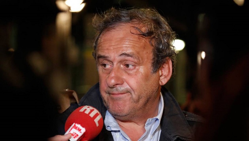 Football : libération de Michel Platini ; ses premiers mots à la sortie de garde à vue