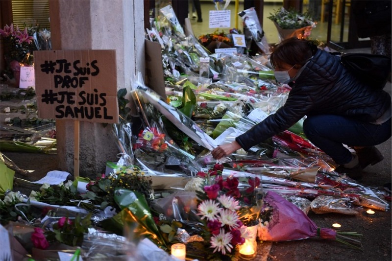 Pour avoir «liké» la photo de Samuel Paty décapité, il est mis en examen