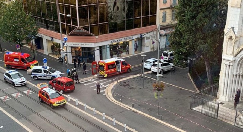 France / Attentat : Attaque dans la basilique Notre-Dame de Nice ce jeudi matin