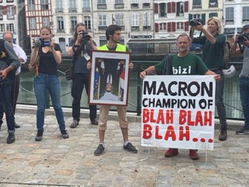 France : nouvelle démonstration des militants anti-G7 à Bayonne ce dimanche