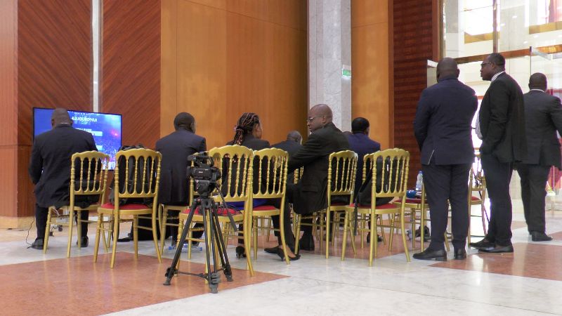 [Gabon/Prestation de serment] les ministres déjà en salle en attente du début de la cérémonie