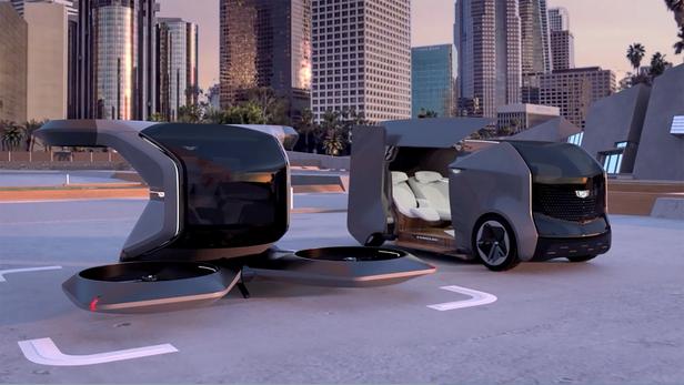General Motors dévoile sa voiture électrique volante