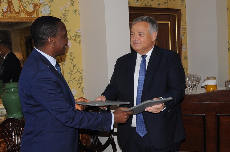 Geoffrey White reçu par le président Faure Gnassingbé : un nouveau parc logistique annoncé au Togo