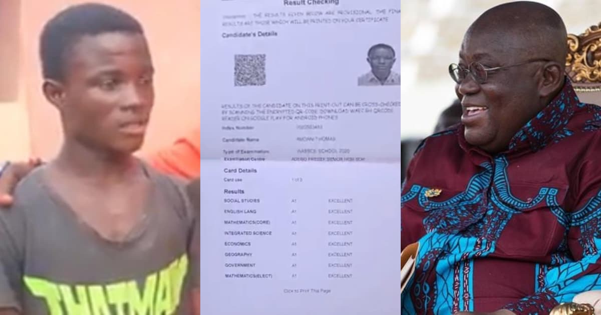 Ghana : ému par son histoire, Nana Akufo-Addo offre une bourse complète à un étudiant