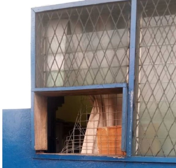 Ghana : un commissariat cambriolé par un groupe de voleur (photos)