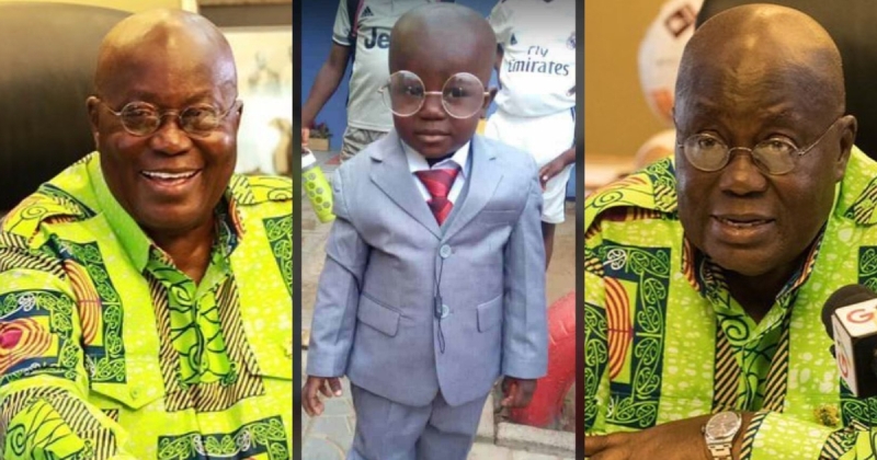 Ghana : un jeune garçon ressemblant au président Akufo-Addo au centre des polémiques (Photo)