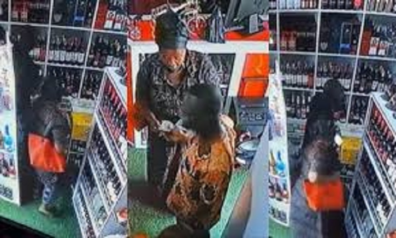 Ghana : une mère et son fils filmés en train de voler dans un magasin (Vidéo)