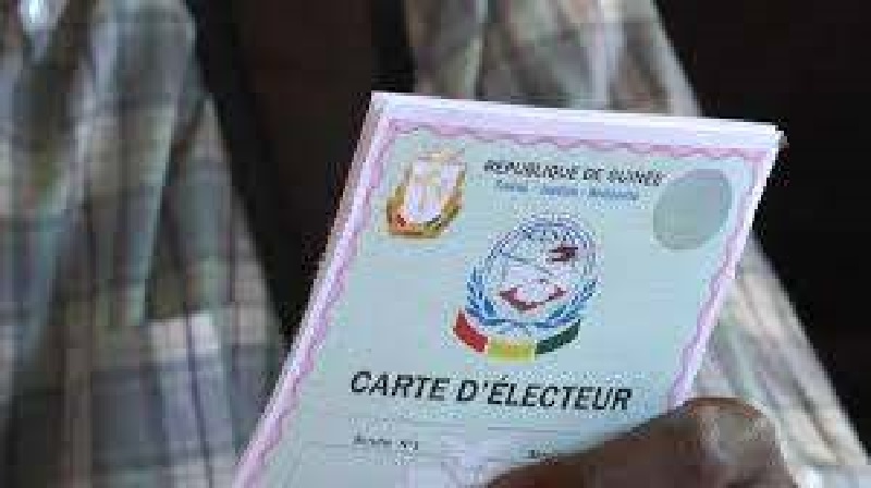 Guinée / Présidentielle 2020 : la phase de distribution des cartes d’électeur entamée