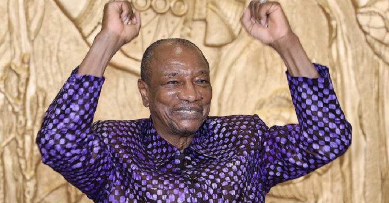 Guinée : la Cour constitutionnelle valide la victoire d’Alpha Condé pour un 3e mandat